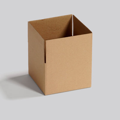 brauner Blitzboden-Karton PackSpeedy ca. 185 x 185 x 130 mm