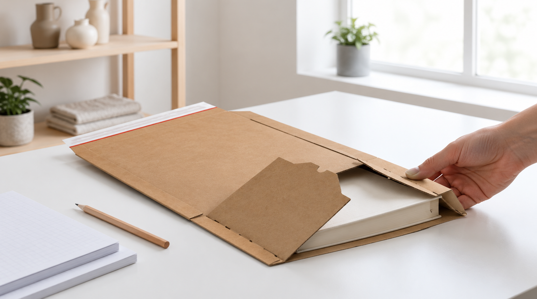 Buchverpackung A4: Bücher und Kataloge sicher versenden