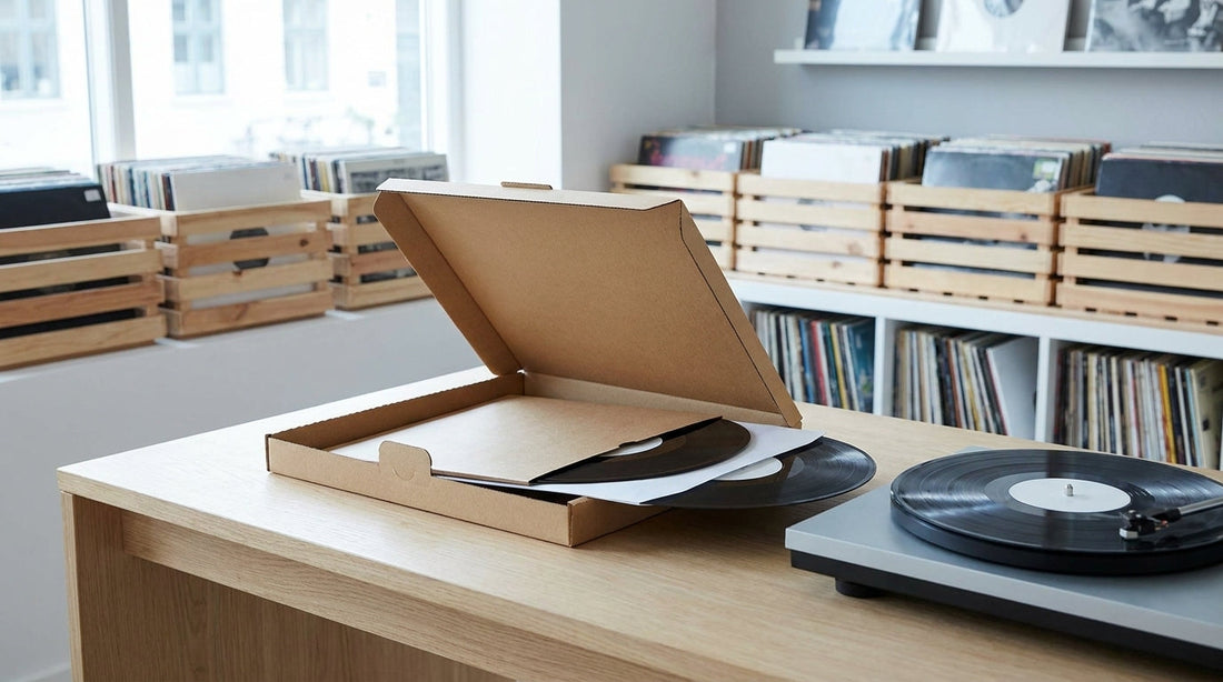 Karton für Schallplatten: knickfrei verpackt, sicher versendet