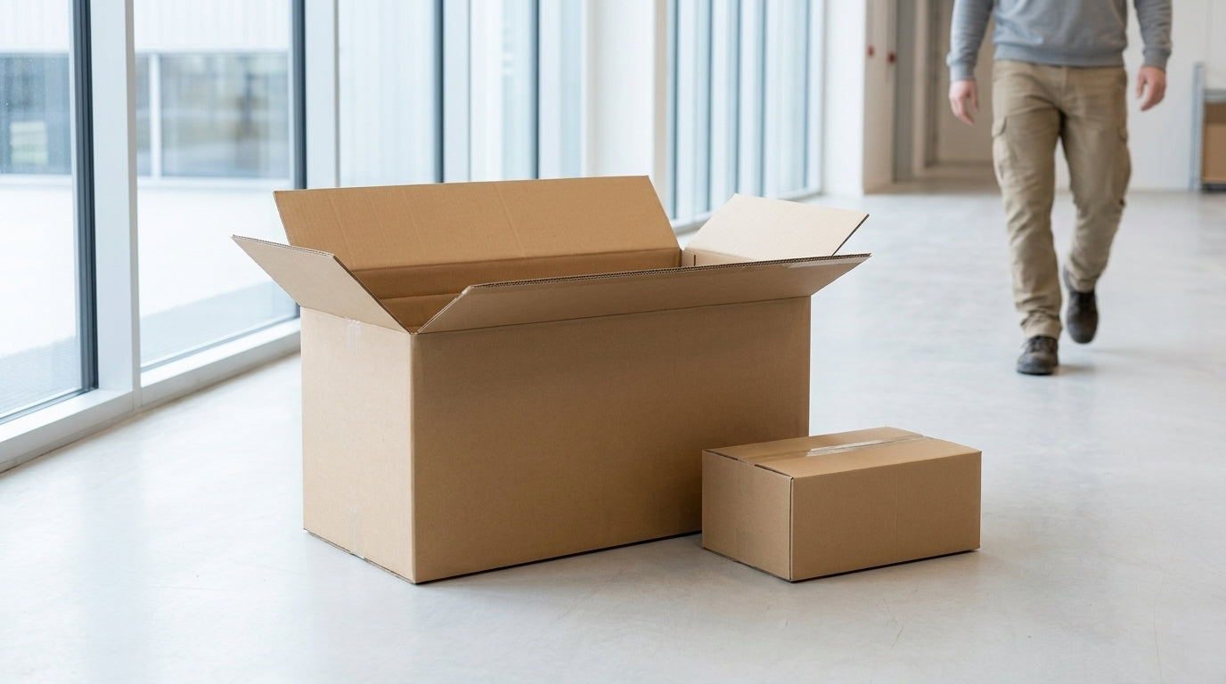 Versandkarton DHL XL: passgenau für große Sendungen