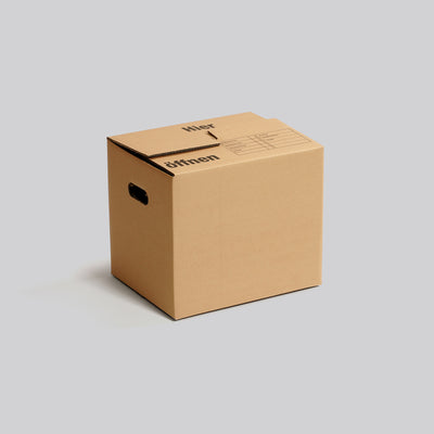 Umzugskarton/Bücherkarton S 400 x 320 x 320 mm (2-wellig) Default Title Packando
