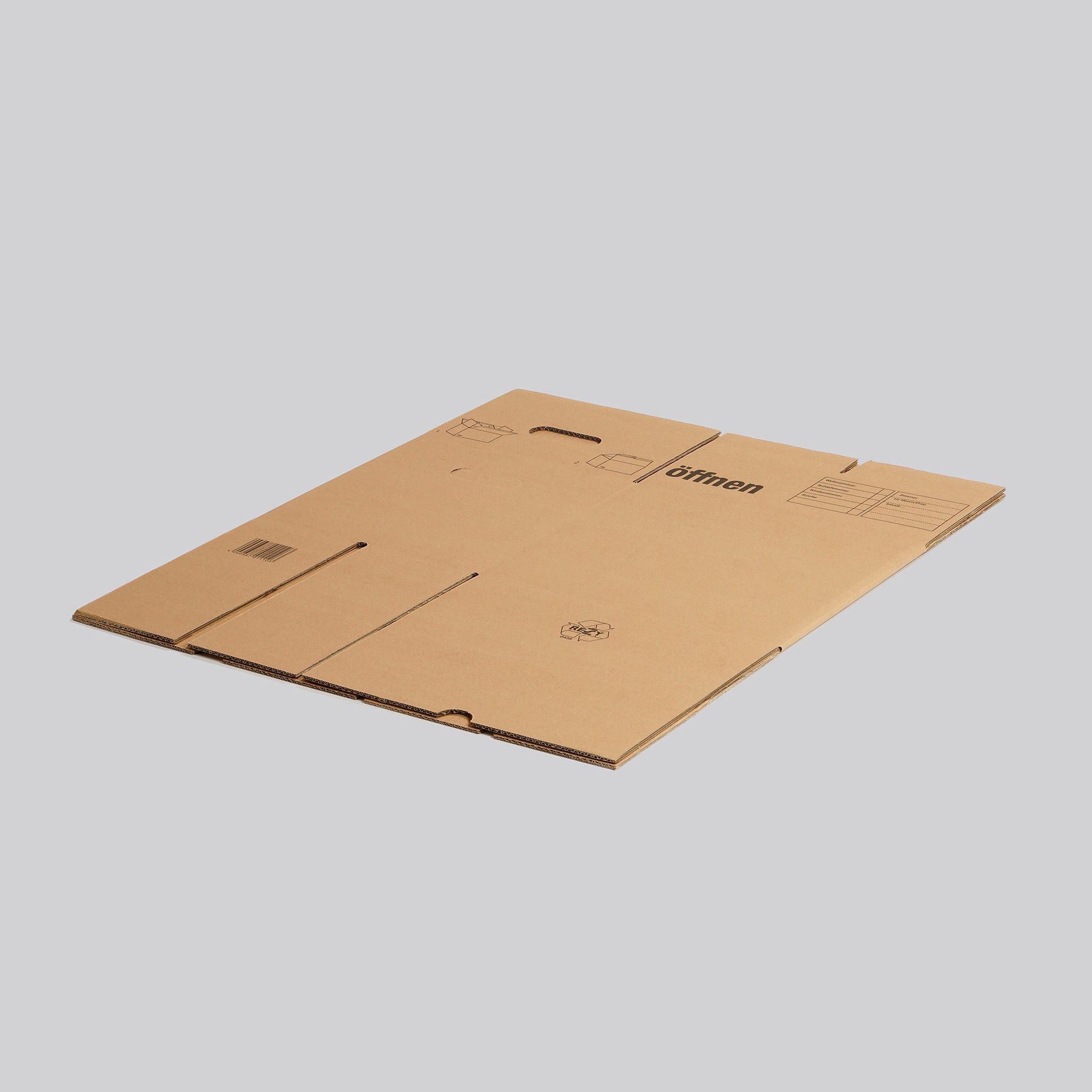 Bücherkarton 2-wellig 400 x 320 x 320 mm