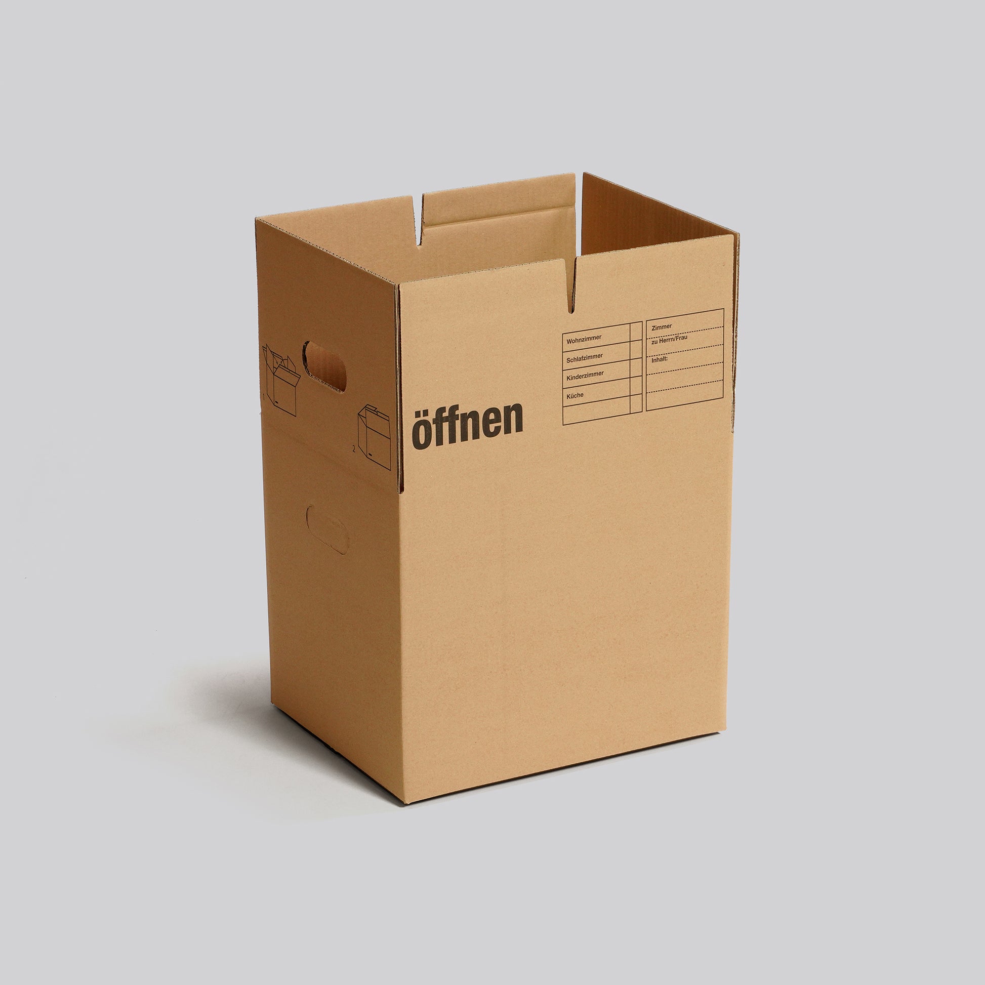 Bücherkarton 2-wellig 400 x 320 x 320 mm