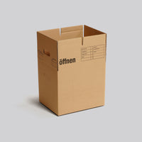 Bücherkarton 2-wellig 400 x 320 x 320 mm