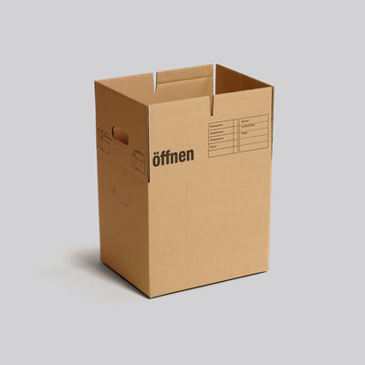 Bücherkarton 2-wellig 400 x 320 x 320 mm