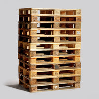 Europalette 120x80x14,4 cm gebraucht Sorte 3-4