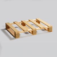 Holz-Palette 80x60x12 cm  IPPC-Einwegpalette