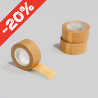 Papier-Klebeband Braun 50 mm x 50 lfm Packando