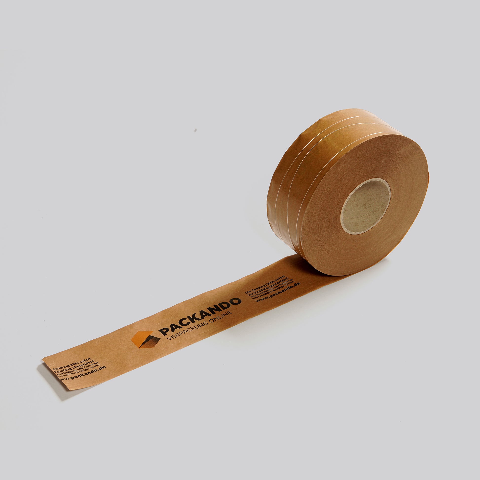 Nassklebeband braun 70mm / 75gr / 200m 3-fach fadenverstärkt