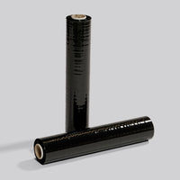Handstretchfolie Schwarz 500 mm x 260 lfdm 20 my (1 Rolle) Packando