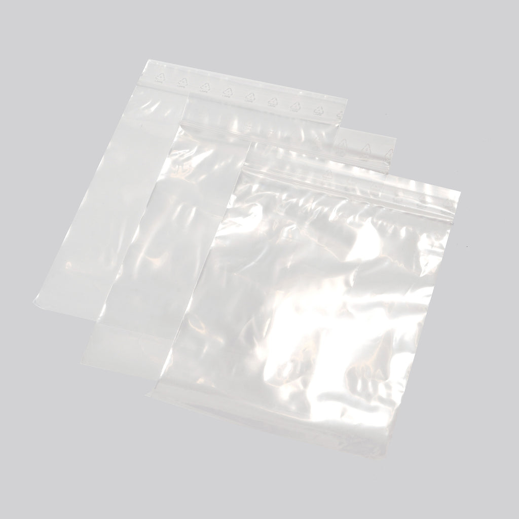 100 Druckverschlussbeutel transparent 120 x 170 mm Packando