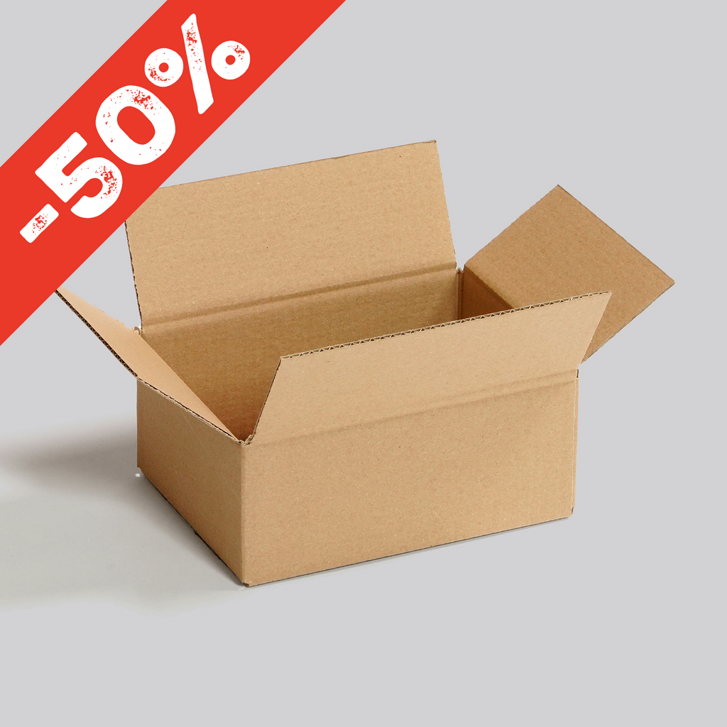 Versandkarton 220 x 160 x 90 mm (1-wellig) GreenCor Packando