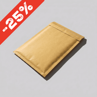 Luftpolster-Versandtasche Braun D/1 200 x 270 mm (100 St.) Packando