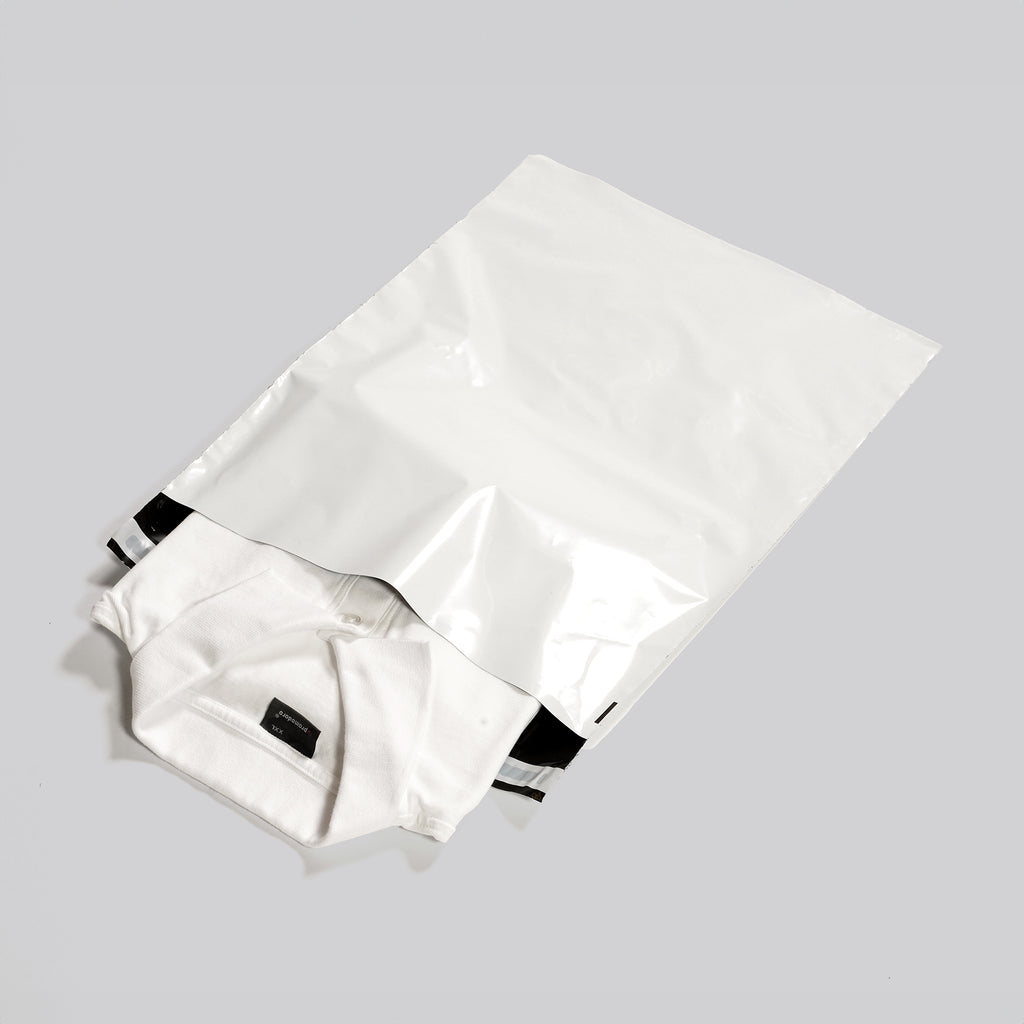 Folien-Versandbeutel mit Aufdruck: Vielen Dank 270 x 370 mm