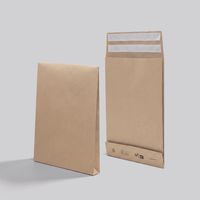 Papier-Versandtasche wiederverschließbar 350 x 250 x 50 mm (250 St.) Packando