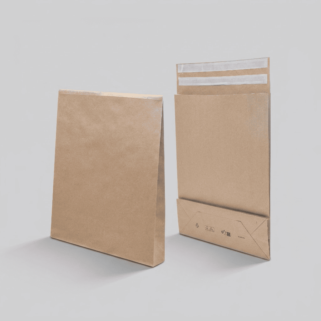 Papier-Versandtasche wiederverschließbar 450 x 350 x 120 mm (200 St.) Packando