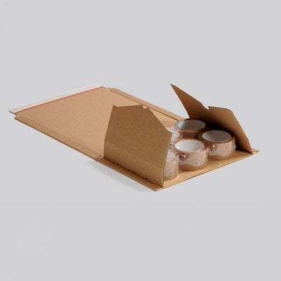 Buch-Versandverpackung Format C4 325 x 250 x 20-75 mm