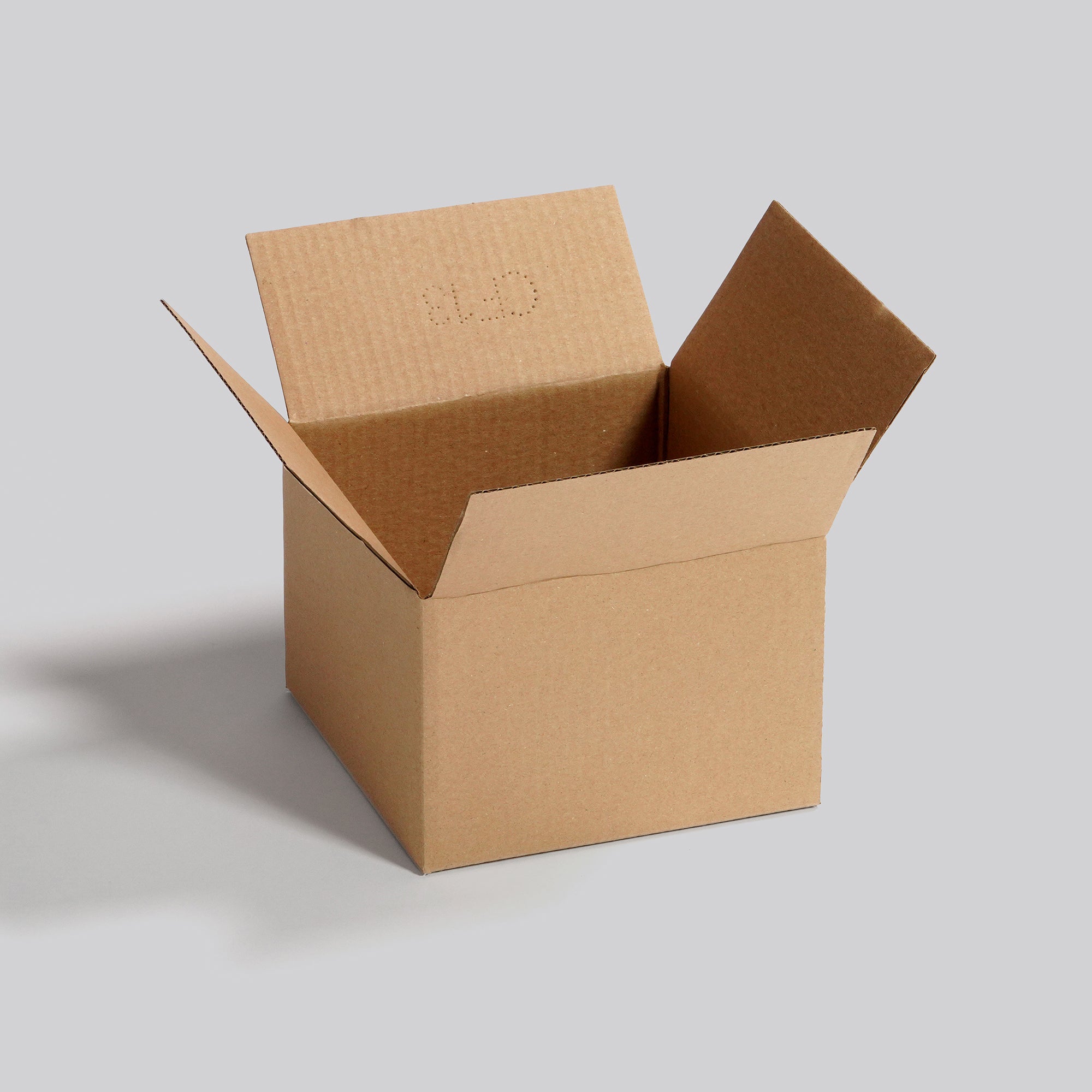 Hermes Päckchen mit Automatikboden 185 x 185 x 130 mm Packando