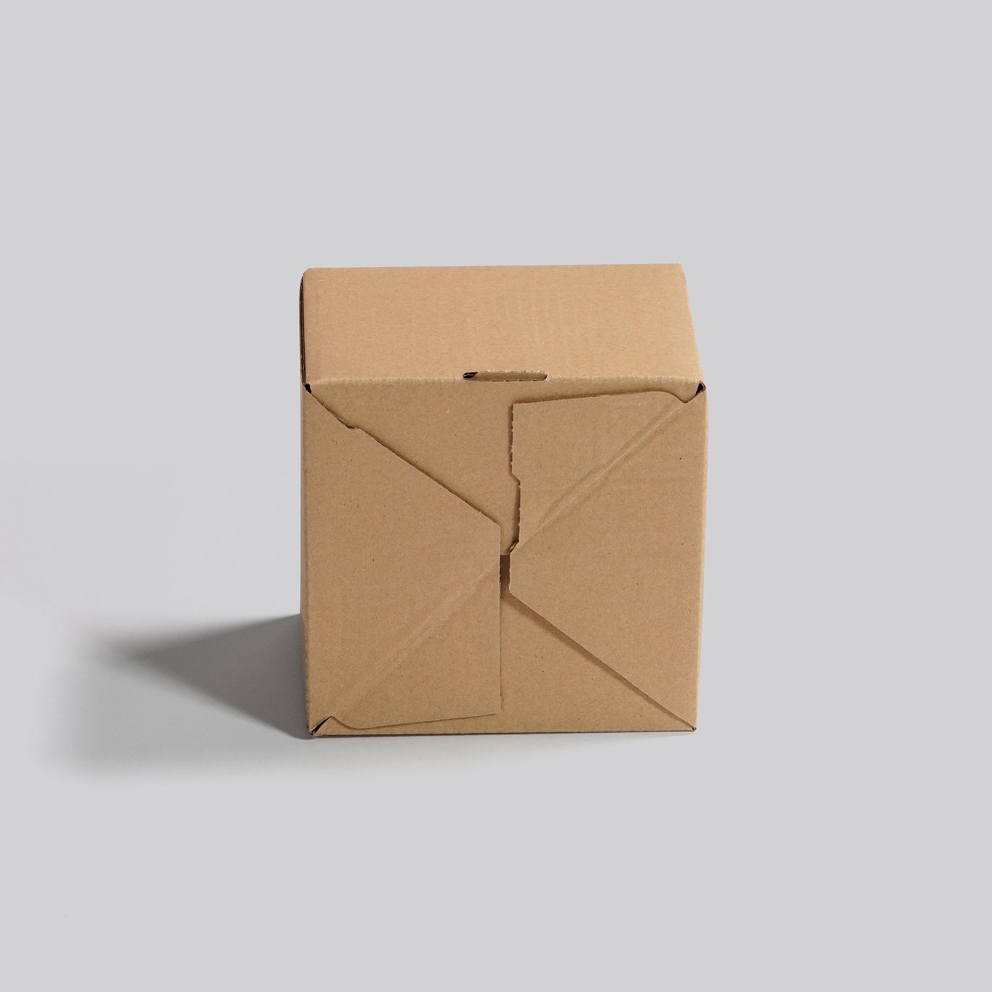 brauner Blitzboden-Karton PackSpeedy ca. 185 x 185 x 130 mm