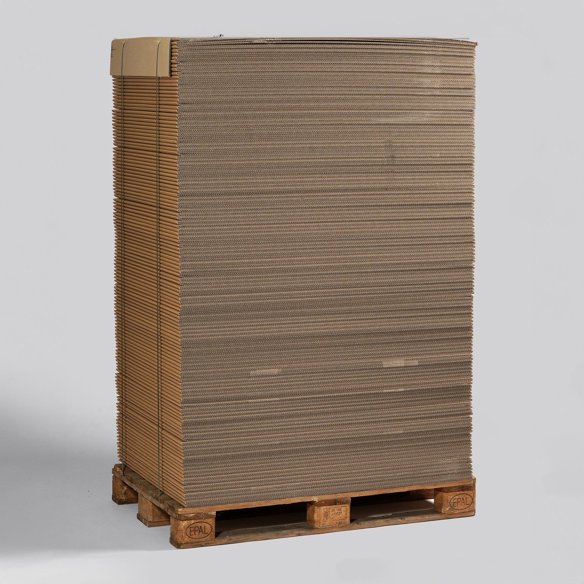 Endlos-Wellpappe 800 x 1150 mm 288 lfm Packando