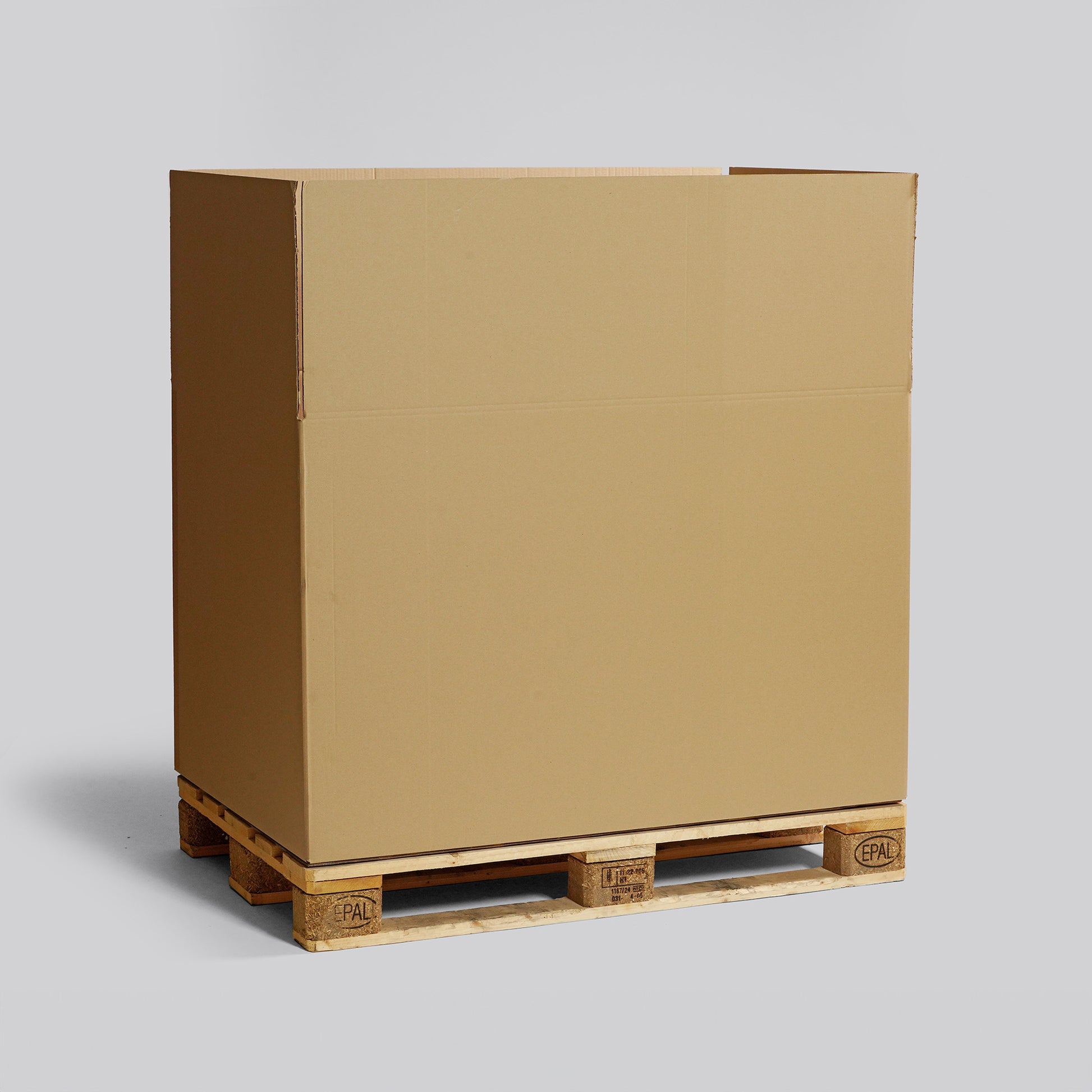 Palettenkarton 0,7m³ 1180 x 780 x 760 mm (2-wellig) Packando