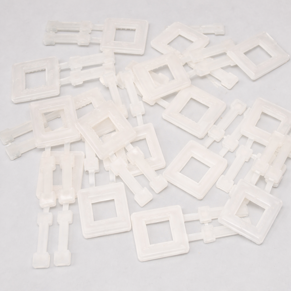 Kunststoffschnallen für Umreifungsband Packando