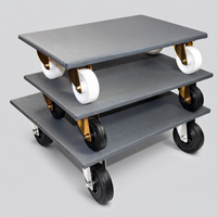 Möbelroller L 50 x 60 cm (Gummirollen) Packando