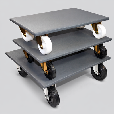 Möbelroller L 50 x 60 cm (Gummirollen) Packando