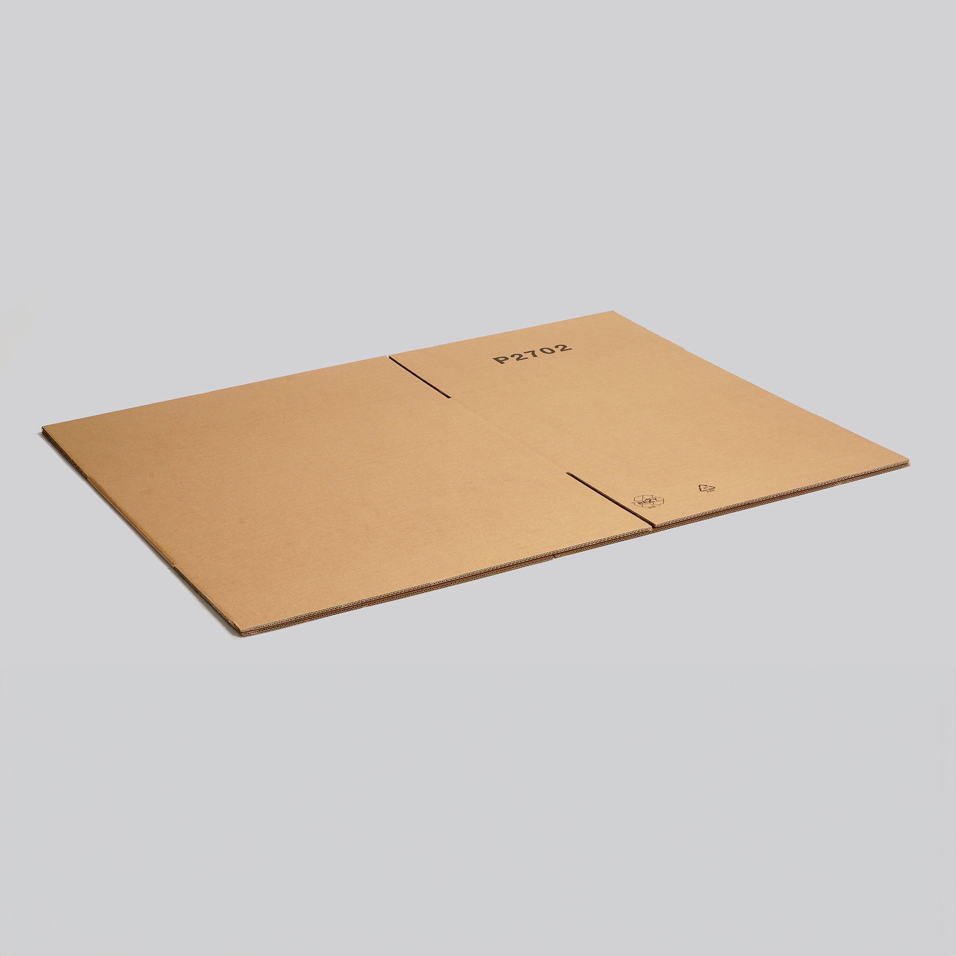 2-welliger Versandkarton 800 x 600 x 490 mm (ca. Außenmaß)