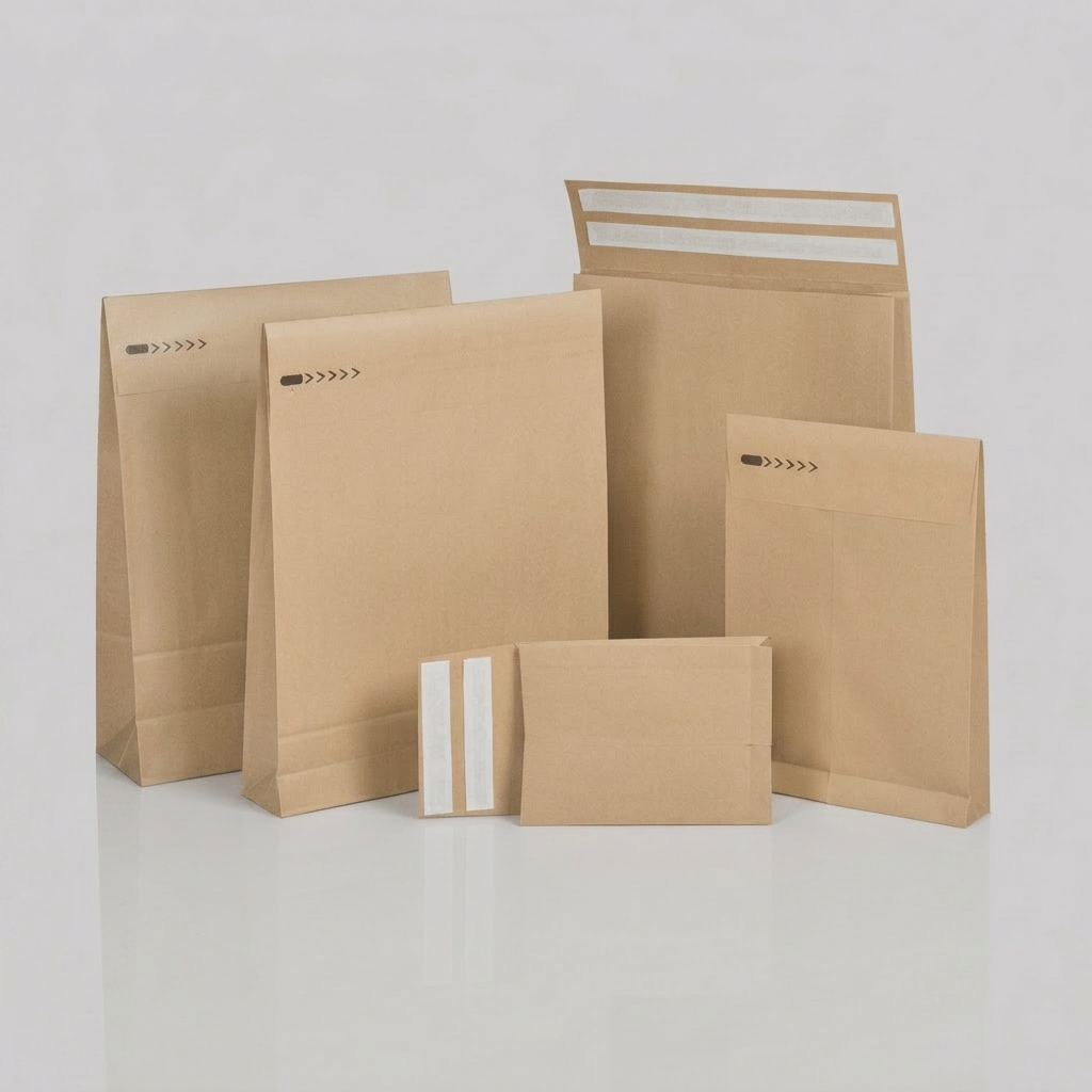 Papier-Versandtasche wiederverschließbar 570 x 450 x 100 mm (100 St.) Packando