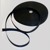 Gurtband 25 mm x 50 lfm (Schwarz) Packando